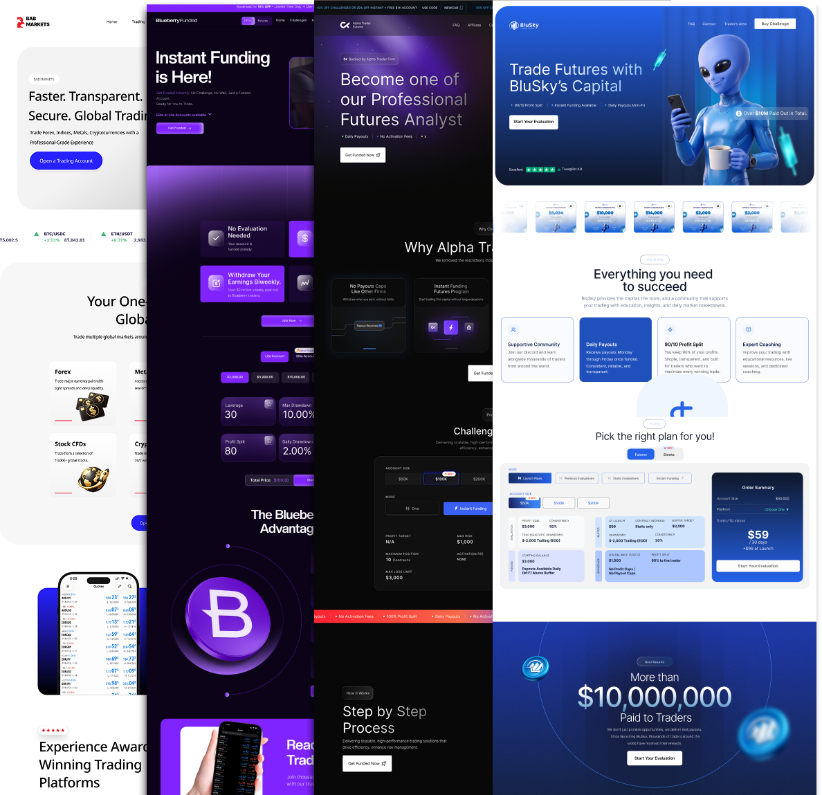 Ejemplos de landing pages y funnels de conversión